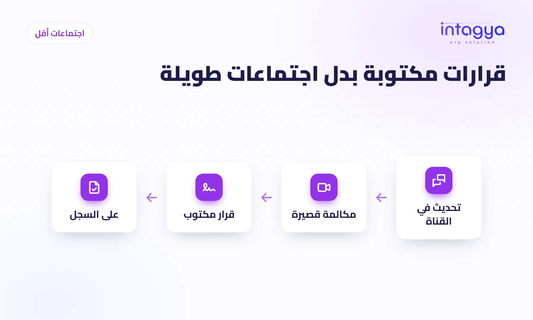كيف أقلل الاجتماعات دون أن تضيع القرارات؟