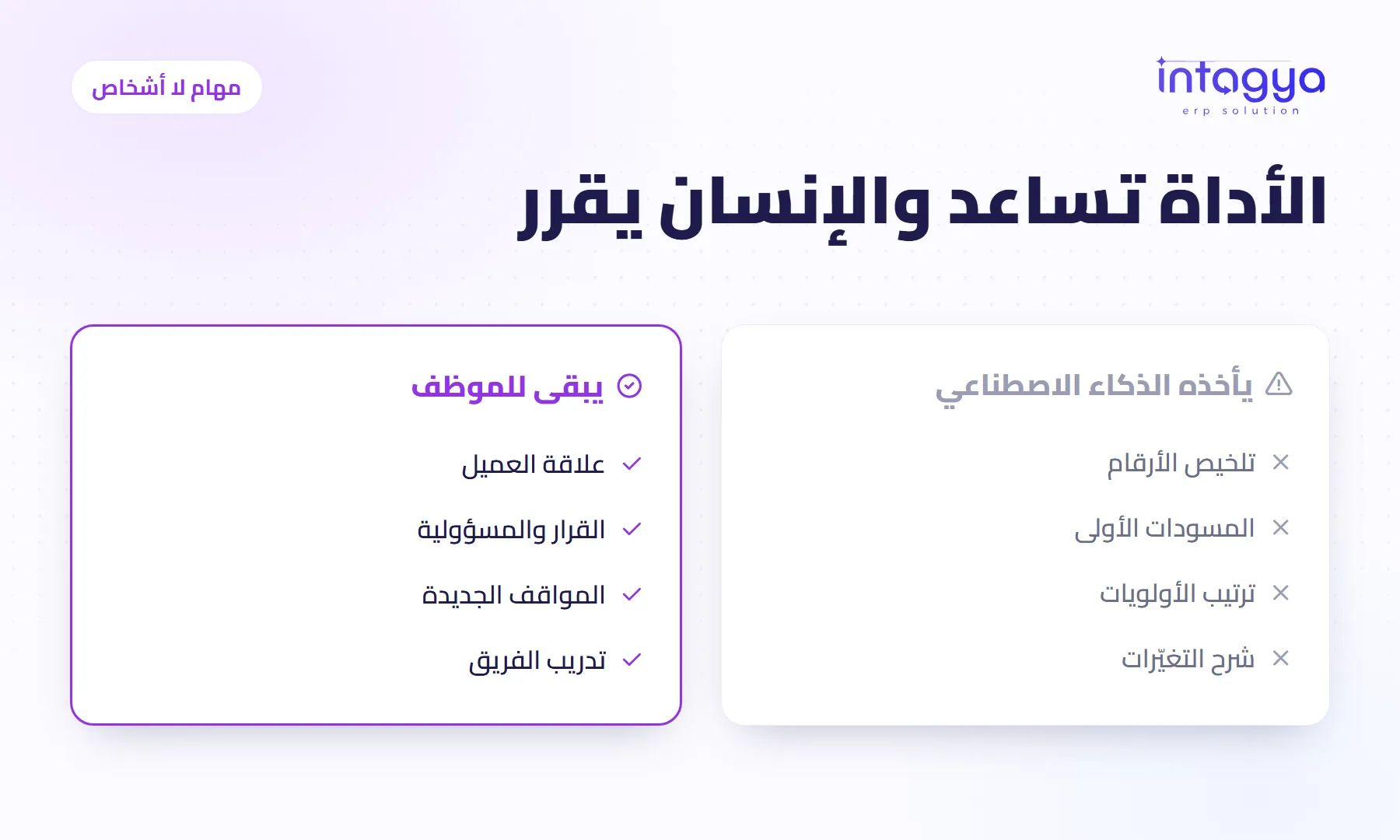 هل سيأخذ الذكاء الاصطناعي وظائف موظفيّ؟